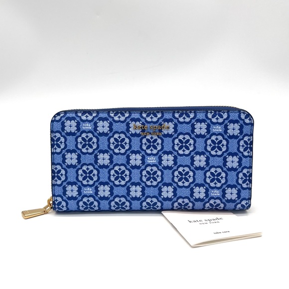 Kate Spade Large Zip Around Continental Wallet - Picture 2 of 10